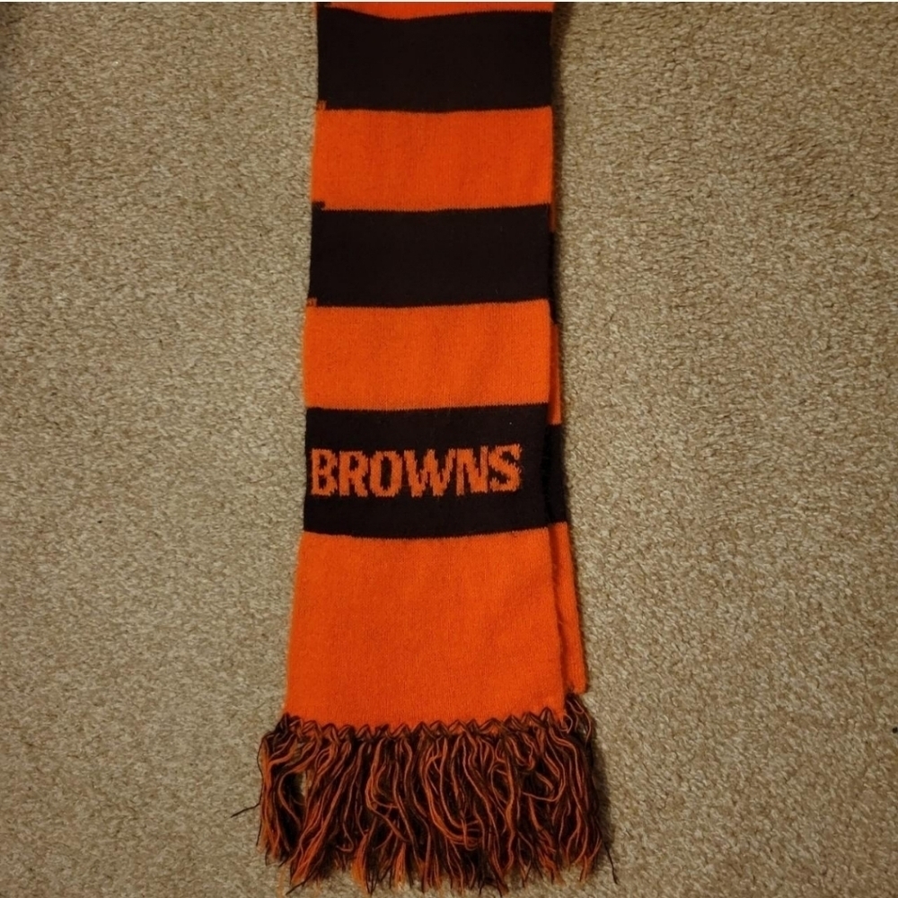 Vintage Cleveland browns scarf excellent condition